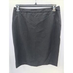 Worthington Skirt Women's Size 12 Petite Black Pencil Skirt
